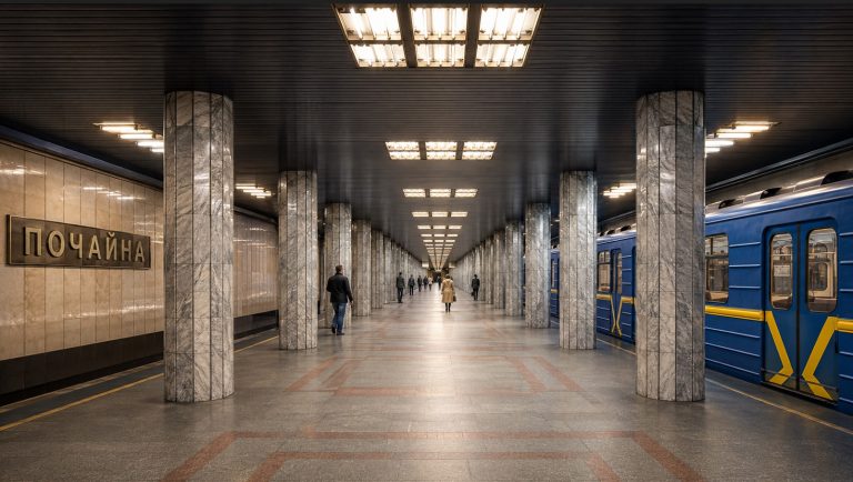 Станція метро Почайна